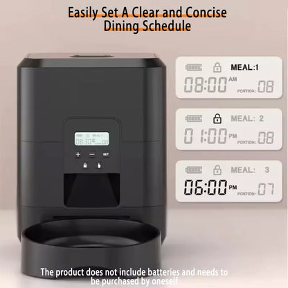 Smart Pet Feeder Automatic Cat Feeder Dog Slow Food Machine with Timed Quantitative Automatic Cat Food Dispenser Cat Dog Bowl