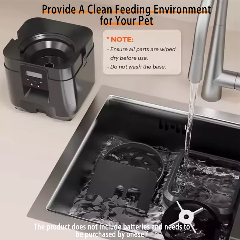 Smart Pet Feeder Automatic Cat Feeder Dog Slow Food Machine with Timed Quantitative Automatic Cat Food Dispenser Cat Dog Bowl